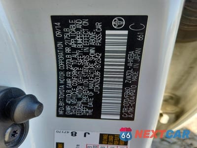 Zdjęcie 12 z 12 samochodu: 2015 TOYOTA PRIUS TWO VIN:JTDKN3DU8F1872342 - miniatura