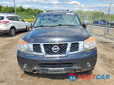 Piąte zdjęcie samochodu w środku: 2011 NISSAN ARMADA PLATINUM VIN:5N1AA0NE2BN602180 - miniatura