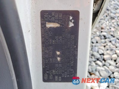 Zdjęcie 13 z 13 samochodu: 2006 KIA SORENTO LX VIN:KNDJD733565550748 - miniatura
