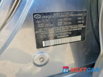 Zdjęcie 12 z 12 samochodu: 2019 HYUNDAI ELANTRA SE VIN:5NPD74LF1KH492936 - miniatura