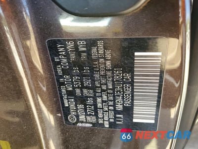 Zdjęcie 12 z 12 samochodu: 2017 GENESIS G80 VIN:KMHGN4JE3HU178261 - miniatura