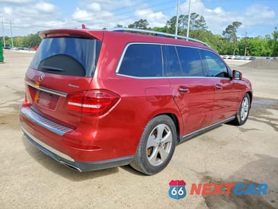 Trzecie zdjęcie samochodu z tyłu: 2017 MERCEDES-BENZ GLS 450 4MATIC VIN:4JGDF6EE6HA919641 - miniatura