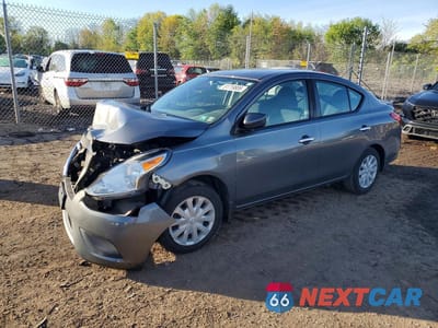 2018 NISSAN VERSA SV 3N1CN7AP2JL830814 - główne zdjęcie licytacji z USA - miniatura