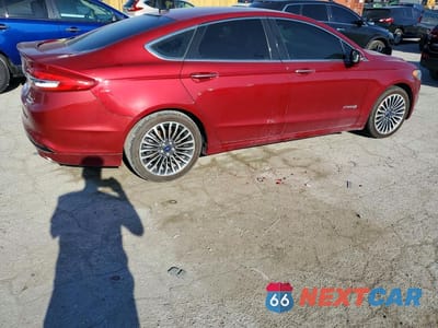 Trzecie zdjęcie samochodu z tyłu: 2018 FORD FUSION TITANIUM VIN:3FA6P0RU7JR140999 - miniatura