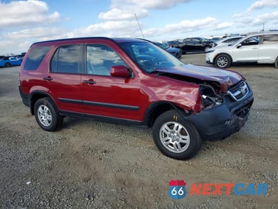 Czwarte zdjęcie samochodu z boku: 2004 HONDA CR-V EX VIN:JHLRD78824C043874 - miniatura