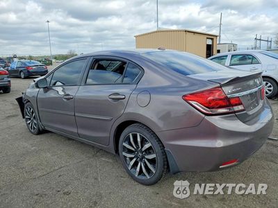 Drugie zdjęcie samochodu z przodu: 2015 HONDA CIVIC EXL VIN:19XFB2F90FE062178 - miniatura