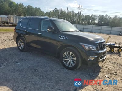 Czwarte zdjęcie samochodu z boku: 2017 INFINITI QX80 BASE VIN:JN8AZ2NEXH9157573 - miniatura