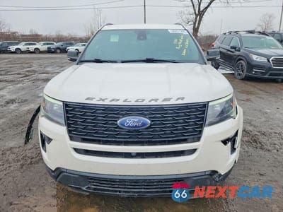 Piąte zdjęcie samochodu w środku: 2018 FORD EXPLORER SPORT VIN:1FM5K8GTXJGB35960 - miniatura