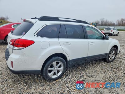 Trzecie zdjęcie samochodu z tyłu: 2013 SUBARU OUTBACK 2.5I LIMITED VIN:4S4BRCLCXD3234166 - miniatura