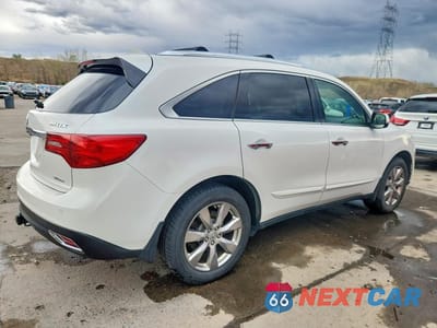 Trzecie zdjęcie samochodu z tyłu: 2014 ACURA MDX ADVANCE VIN:5FRYD4H82EB001893 - miniatura