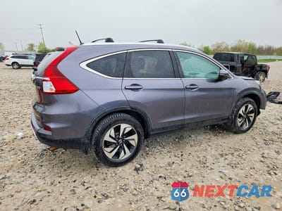 Trzecie zdjęcie samochodu z tyłu: 2015 HONDA CR-V TOURING VIN:5J6RM4H90FL128651 - miniatura