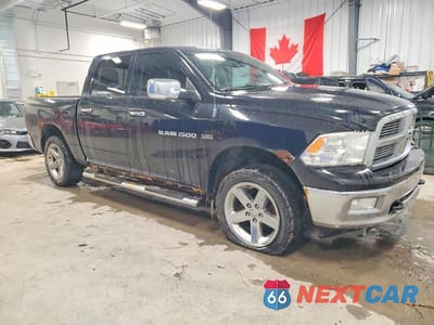 Czwarte zdjęcie samochodu z boku: 2012 DODGE RAM 1500 SLT VIN:1C6RD7LT2CS277131 - miniatura