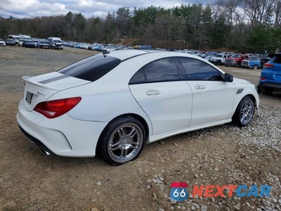 Trzecie zdjęcie samochodu z tyłu: 2016 MERCEDES-BENZ CLA 250 4MATIC VIN:WDDSJ4GB5GN389757 - miniatura