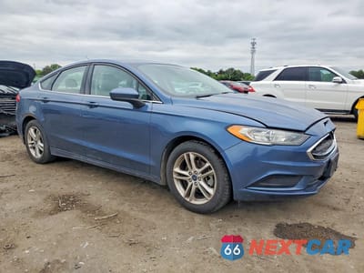 Czwarte zdjęcie samochodu z boku: 2018 FORD FUSION SE VIN:3FA6P0H70JR278556 - miniatura