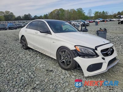 Czwarte zdjęcie samochodu z boku: 2017 MERCEDES-BENZ C 43 4MATIC AMG VIN:55SWF6EB0HU224371 - miniatura