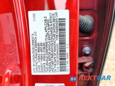 Zdjęcie 12 z 12 samochodu: 2024 HONDA ACCORD HYBRID SPORT VIN:1HGCY2F54RA024301 - miniatura