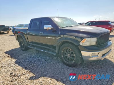 Czwarte zdjęcie samochodu z boku: 2012 DODGE RAM 1500 LARAMIE VIN:1C6RD7NT5CS154937 - miniatura