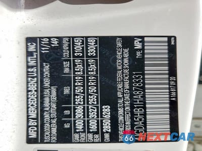 Zdjęcie 13 z 13 samochodu: 2017 MERCEDES-BENZ GLE 350 4MATIC VIN:4JGDA5HB1HA878331 - miniatura