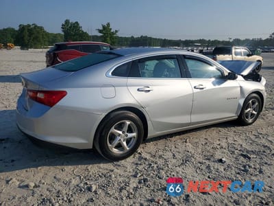 Trzecie zdjęcie samochodu z tyłu: 2018 CHEVROLET MALIBU LS VIN:1G1ZB5STXJF260354 - miniatura