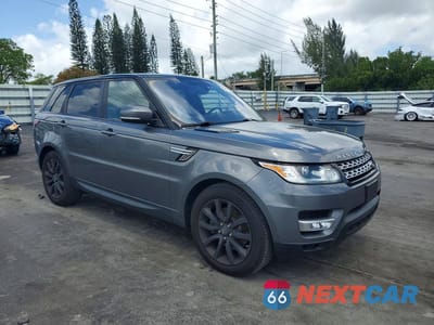 Czwarte zdjęcie samochodu z boku: 2016 LAND ROVER RANGE ROVER SPORT HSE VIN:SALWR2KF7GA663463 - miniatura