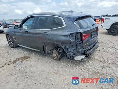 Drugie zdjęcie samochodu z przodu: 2021 BMW X3 SDRIVE30I VIN:5UXTY3C04M9G49791 - miniatura