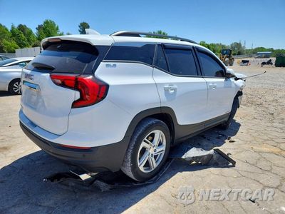 Trzecie zdjęcie samochodu z tyłu: 2018 GMC TERRAIN SLE VIN:3GKALMEX9JL123832 - miniatura