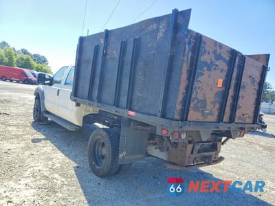 Drugie zdjęcie samochodu z przodu: 2011 FORD F450 SUPER DUTY FLATBED TRUCK VIN:1FDAW4GY3BEB77701 - miniatura