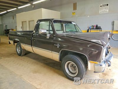 Czwarte zdjęcie samochodu z boku: 1986 CHEVROLET C10 VIN:1GCDC14H5GF341755 - miniatura
