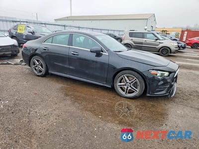 Czwarte zdjęcie samochodu z boku: 2020 MERCEDES-BENZ CLA 250 4MATIC VIN:WDD5J4HB4LN069691 - miniatura