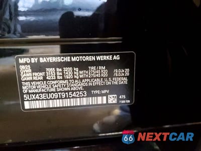 Zdjęcie 14 z 14 samochodu: 2026 BMW X5 XDRIVE50E VIN:5UX43EU09T9154253 - miniatura