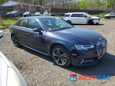 Czwarte zdjęcie samochodu z boku: 2017 AUDI A4 PREMIUM PLUS VIN:WAULNAF48HN007515 - miniatura