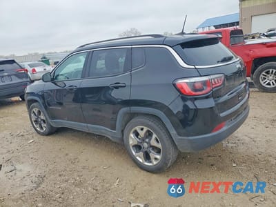 Drugie zdjęcie samochodu z przodu: 2020 JEEP COMPASS LIMITED VIN:3C4NJCCB4LT198638 - miniatura