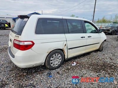 Trzecie zdjęcie samochodu z tyłu: 2006 HONDA ODYSSEY LX VIN:5FNRL38216B113990 - miniatura