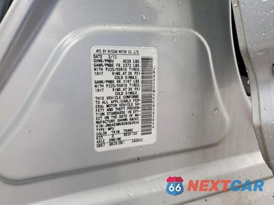 Zdjęcie 13 z 13 samochodu: 2012 NISSAN ROGUE VIN:JN8AS5MV6CW392604 - miniatura
