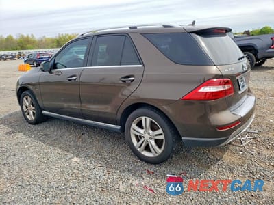 Drugie zdjęcie samochodu z przodu: 2012 MERCEDES-BENZ ML 350 4MATIC VIN:4JGDA5HB1CA016204 - miniatura