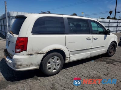 Trzecie zdjęcie samochodu z tyłu: 2011 DODGE GRAND CARAVAN EXPRESS VIN:2D4RN4DG4BR757406 - miniatura