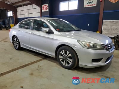 Czwarte zdjęcie samochodu z boku: 2013 HONDA ACCORD LX VIN:1HGCR2F33DA056449 - miniatura