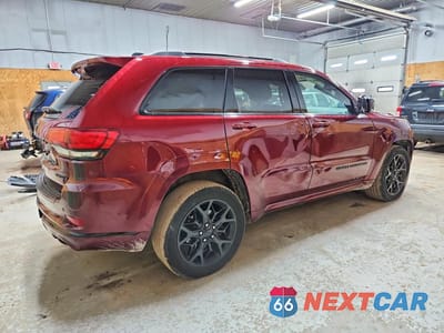 Trzecie zdjęcie samochodu z tyłu: 2021 JEEP GRAND CHEROKEE LIMITED VIN:1C4RJFBG9MC652685 - miniatura