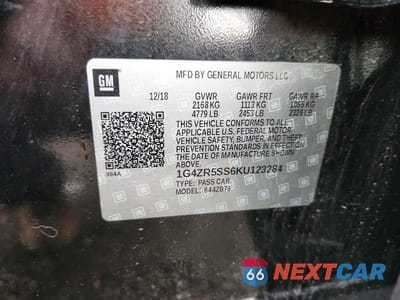 Zdjęcie 12 z 12 samochodu: 2019 BUICK LACROSSE ESSENCE VIN:1G4ZR5SS6KU123284 - miniatura
