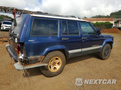 Trzecie zdjęcie samochodu z tyłu: 2001 JEEP CHEROKEE SPORT VIN:1J4FF48S21L610434 - miniatura