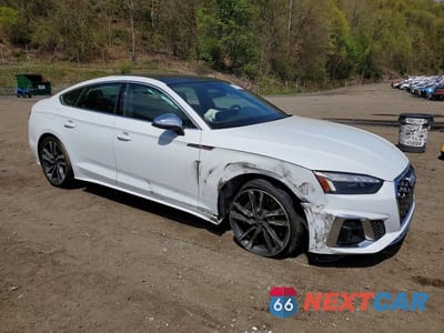 Czwarte zdjęcie samochodu z boku: 2025 AUDI S5 PREMIUM PLUS VIN:WAUC4CF51SA011444 - miniatura