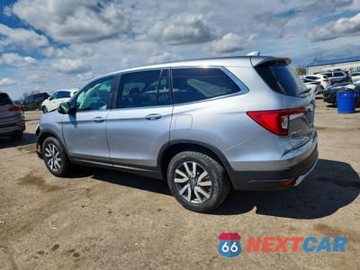 Drugie zdjęcie samochodu z przodu: 2021 HONDA PILOT EX VIN:5FNYF6H39MB049336 - miniatura