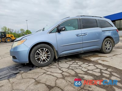 2011 HONDA ODYSSEY EXL 5FNRL5H62BB080555 - główne zdjęcie licytacji z USA - miniatura