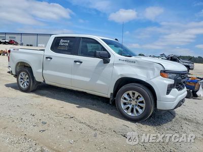 Czwarte zdjęcie samochodu z boku: 2024 CHEVROLET SILVERADO K1500 CUSTOM VIN:1GCPDBEK0RZ328570 - miniatura