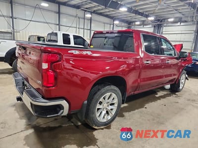 Trzecie zdjęcie samochodu z tyłu: 2019 CHEVROLET SILVERADO K1500 LTZ VIN:3GCUYGED5KG300159 - miniatura