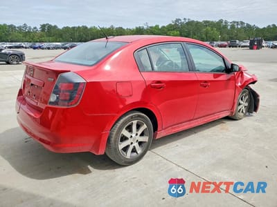Trzecie zdjęcie samochodu z tyłu: 2012 NISSAN SENTRA 2.0 VIN:3N1AB6AP7CL722377 - miniatura