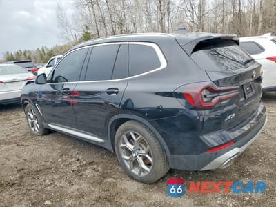 Drugie zdjęcie samochodu z przodu: 2023 BMW X3 XDRIVE30I VIN:5UX53DP04P9R86180 - miniatura