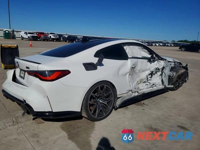 Trzecie zdjęcie samochodu z tyłu: 2021 BMW M4 COMPETITION VIN:WBS33AZ03MCG63690 - miniatura