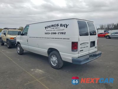 Drugie zdjęcie samochodu z przodu: 2008 FORD E150 UTILITY / SERVICE VAN VIN:1FTNE14L98DA33780 - miniatura