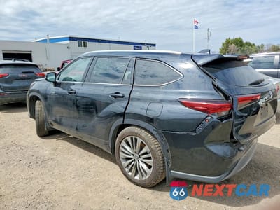 Drugie zdjęcie samochodu z przodu: 2020 TOYOTA HIGHLANDER HYBRID PLATINUM VIN:5TDEBRCH3LS002087 - miniatura